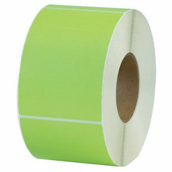 Bsc Preferred 4 x 6'' Green Thermal Transfer Labels, 1000PK S-5955G